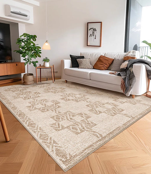 Modern Rug Ideas for Bedroom, Geometric Modern Rug Placement Ideas for Living Room, Contemporary Area Rugs for Dining Room-artworkcanvas