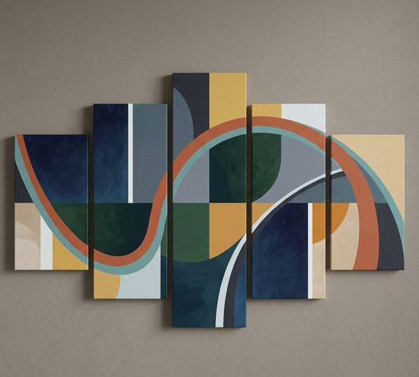 Modern Canvas Artwork for Living Room, Original Abstract Paintings, Large Abstract Wall Art Paintings-artworkcanvas
