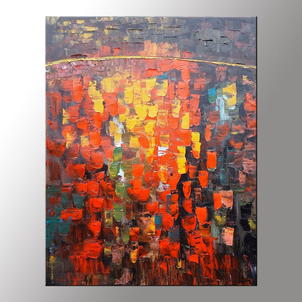 Canvas Art, Heavy Texture Painting, Wall Art, Modern Artwork, Custom Extra Large Painting