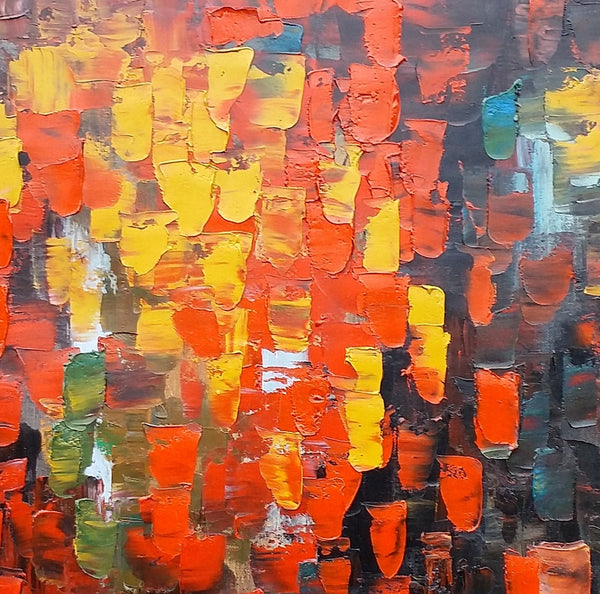 Canvas Art, Heavy Texture Painting, Wall Art, Modern Artwork, Custom Extra Large Painting