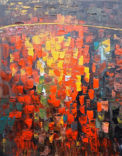 Canvas Art, Heavy Texture Painting, Wall Art, Modern Artwork, Custom Extra Large Painting