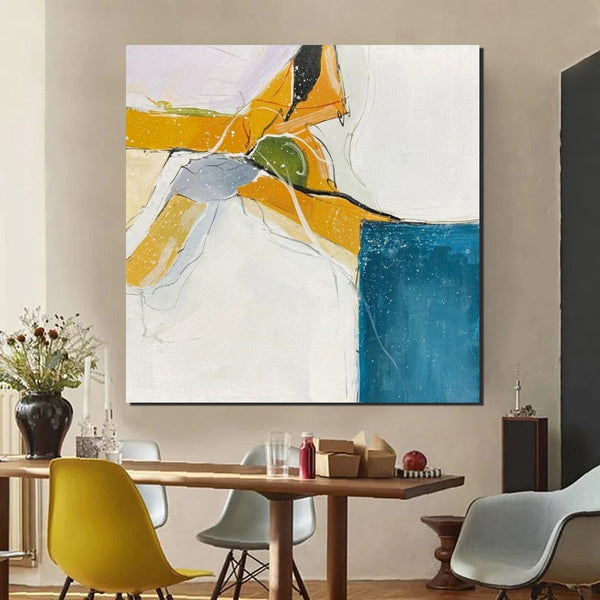 Bedroom Wall Art Paintings, Contemporary Wall Art Paintings, Acrylic Paintings for Living Room, Large Simple Modern Art, Abstract Acrylic Painting