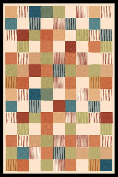 Modern Runner Rugs Next to Bed, Colorful Mid Century Rugs for Small House, Abstract Contemporary Modern Rugs for Living Room, Modern Rugs for Apartment