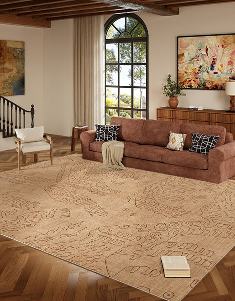 Modern Rugs for Dining Room, Bedroom Modern Rugs, Abstract Geometric Modern Rugs, Contemporary Modern Rugs for Living Room-artworkcanvas