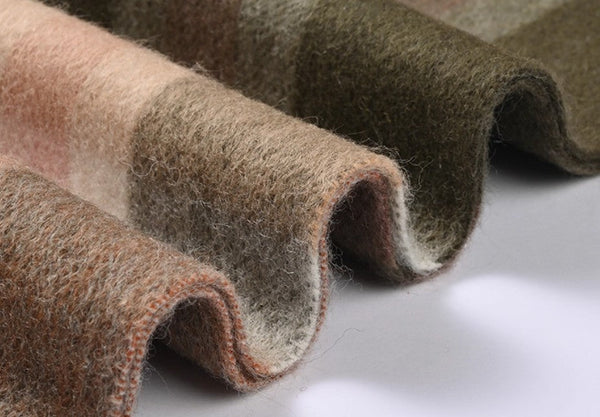 Warm Winter Scarf, Cold Weather Scarf, Soft Cashmere Scarf for Women, Checked Scarf Winter Wool Scarf, Elegant Wool Scarves, Holiday Scarf, Fashion Scarf, Christmas Gifts for Her-artworkcanvas