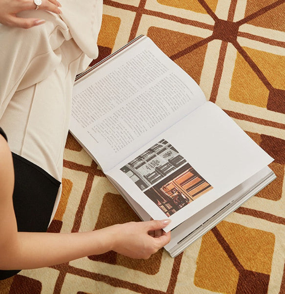 Bedroom Modern Round Rugs, Dining Room Contemporary Round Rugs, Modern Rug Ideas for Living Room, Circular Modern Rugs under Chairs-artworkcanvas