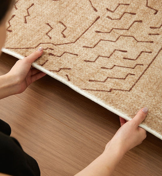 Modern Rugs for Dining Room, Bedroom Modern Rugs, Abstract Geometric Modern Rugs, Contemporary Modern Rugs for Living Room-artworkcanvas