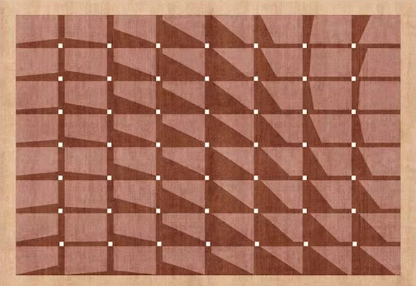 Modern Living Room Rug Ideas, Modern Rugs for Dining Room, Mid Century Modern Rugs Next to Bed, Thick Contemporary Rugs for Bedroom-artworkcanvas