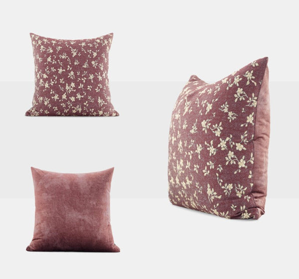 Embroidery Decorative Sofa Pillows, Large Throw Pillow for Interior Design, Luxury Decorative Throw Pillows for Couch, Large Square Modern Sofa Pillows for Living Room-artworkcanvas