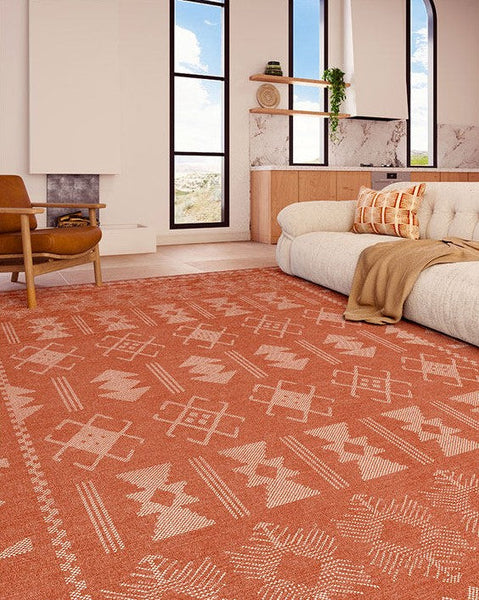 Modern Rugs for Living Room, Mid Century Area Rugs for Bedroom, Large Contemporary Area Rugs for Dining Room-artworkcanvas