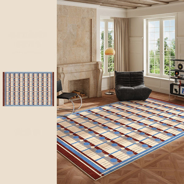 Modern Living Room Rug Ideas, Mid Century Modern Rugs for Bedroom, Large Contemporary Area Rugs for Dining Room-artworkcanvas