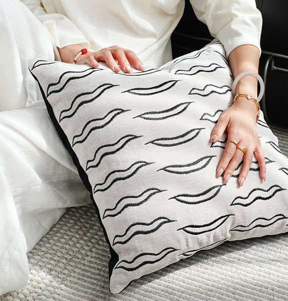 Large Modern Sofa Pillows, Modern Sofa Pillows, Modern Pillows for Living Room, Decorative Modern Pillows for Couch, Contemporary Throw Pillows-artworkcanvas