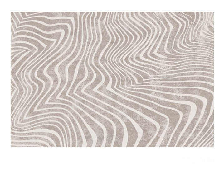Stripe Area Rugs under Sofa, Modern Carpets for Office, Dining Room Floor Rugs, Mid Century Area Rugs for Living Room, Abstract Contemporary Rugs for Bedroom-artworkcanvas