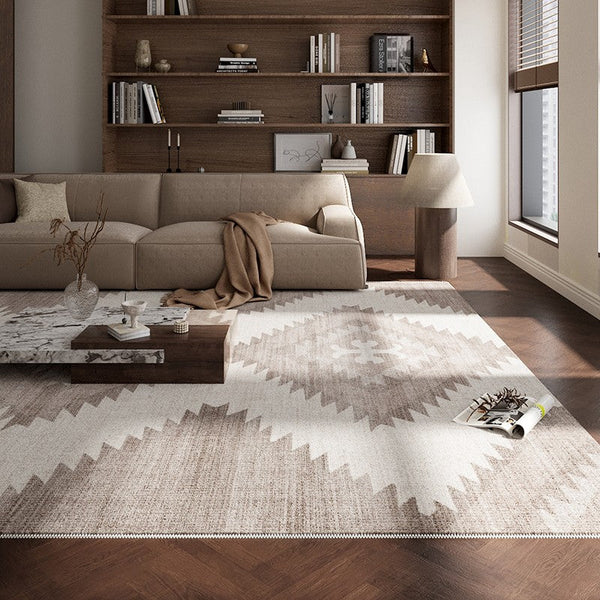 Dining Room Geometric Modern Rugs, Bedroom Modern Rugs, Large Modern Rugs for Living Room, Contemporary Modern Rugs under Coffee Table-artworkcanvas