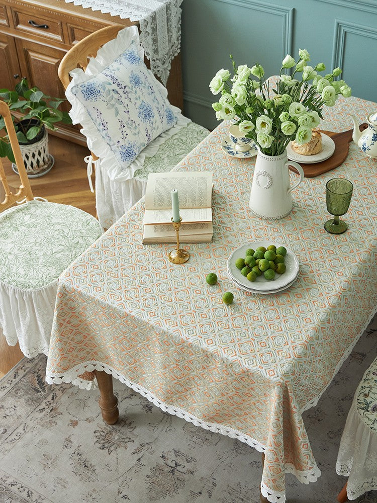 Modern Tablecloth for Home Decoration, Large Square Tablecloth for Round Table, Extra Large Rectangle Tablecloth for Dining Room Table-artworkcanvas
