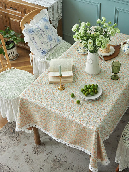Modern Tablecloth for Home Decoration, Large Square Tablecloth for Round Table, Extra Large Rectangle Tablecloth for Dining Room Table-artworkcanvas