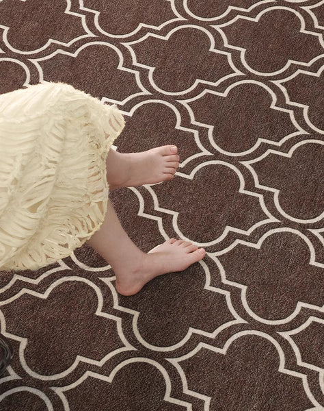 Extra Large Modern Rugs for Bedroom, Geometric Modern Rug Placement Ideas, Abstract Contemporary Modern Rugs for Living Room-artworkcanvas