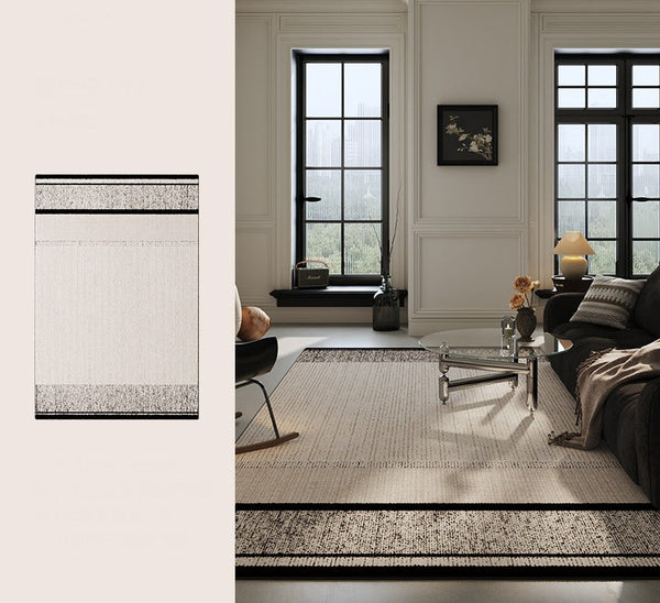 Large Abstract Rugs for Living Room, Geometric Contemporary Modern Rugs Next to Bed, Extra Large Modern Area Rugs-artworkcanvas