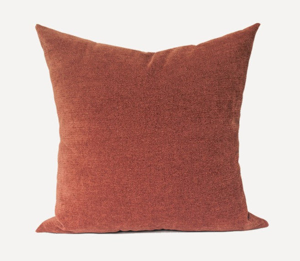 Large Modern Throw Pillows for Couch, Decorative Throw Pillow for Couch, Red Modern Sofa Pillows, Throw Pillows for Modern Living Room-artworkcanvas