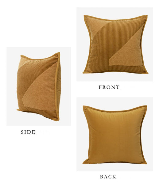 Modern Throw Pillow for Interior Design, Simple Decorative Throw Pillows, Large Modern Throw Pillows for Couch, Contemporary Modern Sofa Pillows-artworkcanvas