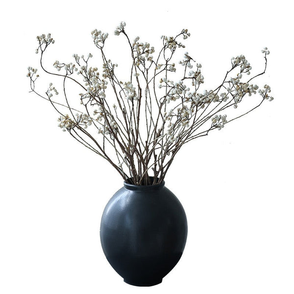 Dried Tree Twigs, Flower Arrangement, Dried Chinese Tallow Tree Twigs, Natural Decorations, Handmade Artificial Flower, Natural Dried Branches-artworkcanvas