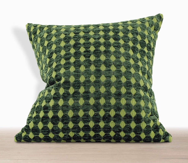 Modern Pillows for Living Room, Luxury Green Decorative Modern Pillows for Couch, Modern Sofa Pillows Covers, Modern Sofa Cushion-artworkcanvas