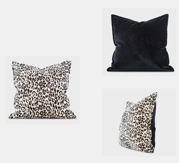 Contemporary Modern Pillows for Couch, Abstract Decorative Throw Pillows for Living Room, Large Modern Sofa Cushion, Decorative Pillow Covers-artworkcanvas