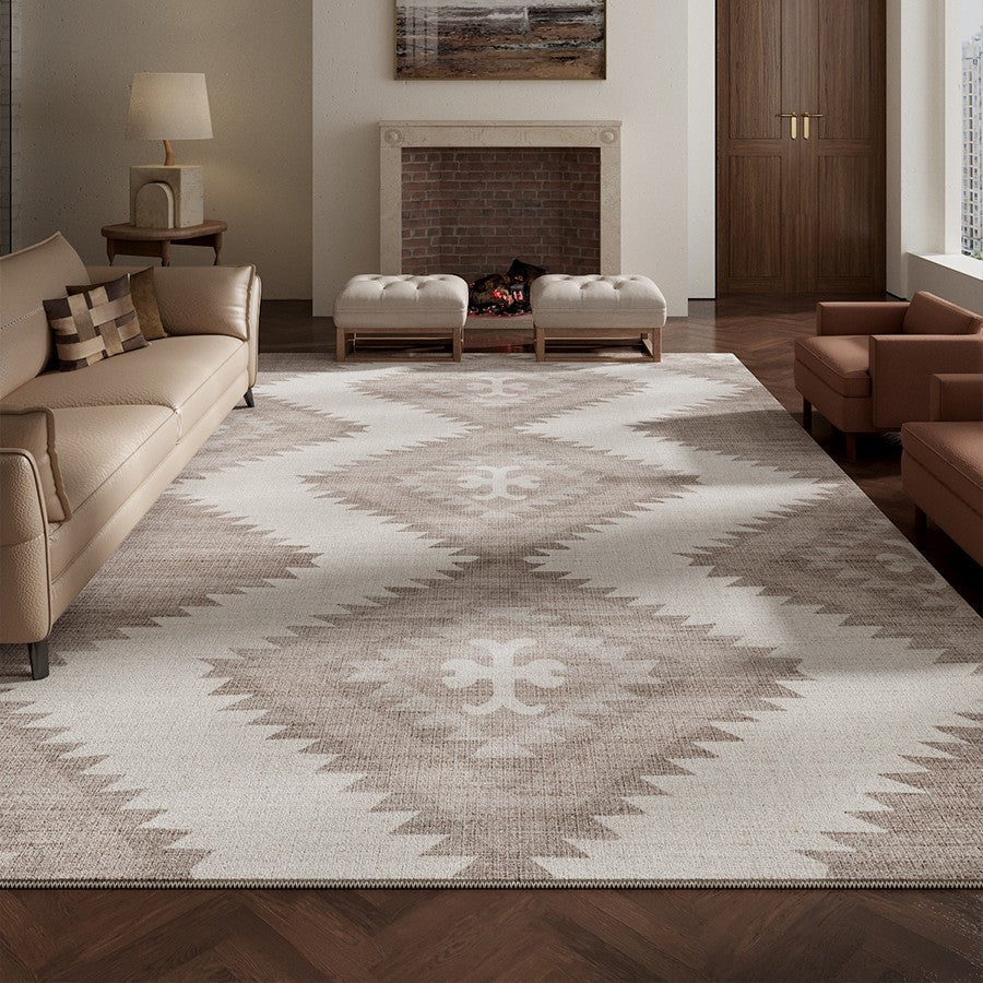 Dining Room Geometric Modern Rugs, Bedroom Modern Rugs, Large Modern Rugs for Living Room, Contemporary Modern Rugs under Coffee Table-artworkcanvas