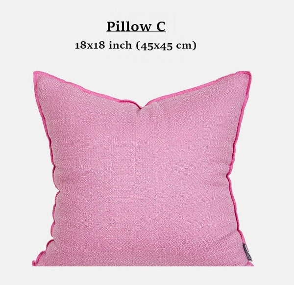 Modern Decorative Cushion Covers, Unique Decorative Pillow Arrangement Ideas for Couch, Decorative Pillows for Living Room, Large Decorative Pillows for Interior Design-artworkcanvas
