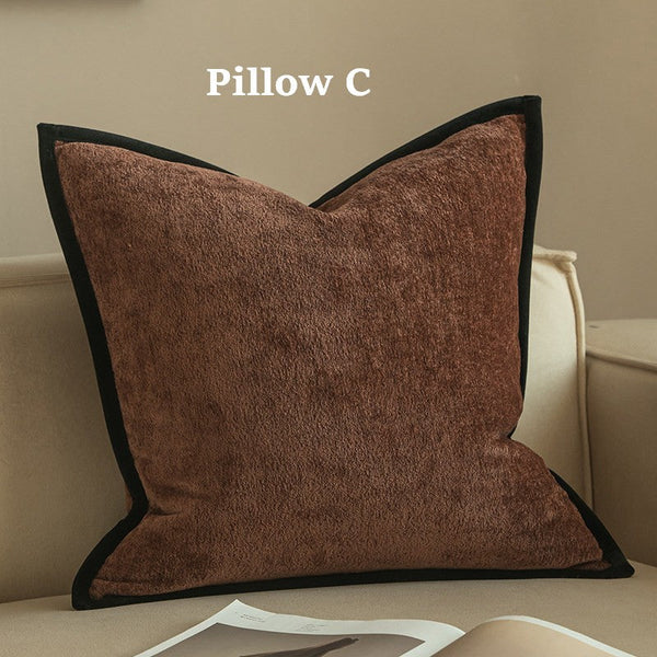 Modern Decorative Pillow Covers, Decorative Pillow Arrangement Ideas for Couch, Large Decorative Throw Pillows, Decorative Pillows for Living Room-artworkcanvas