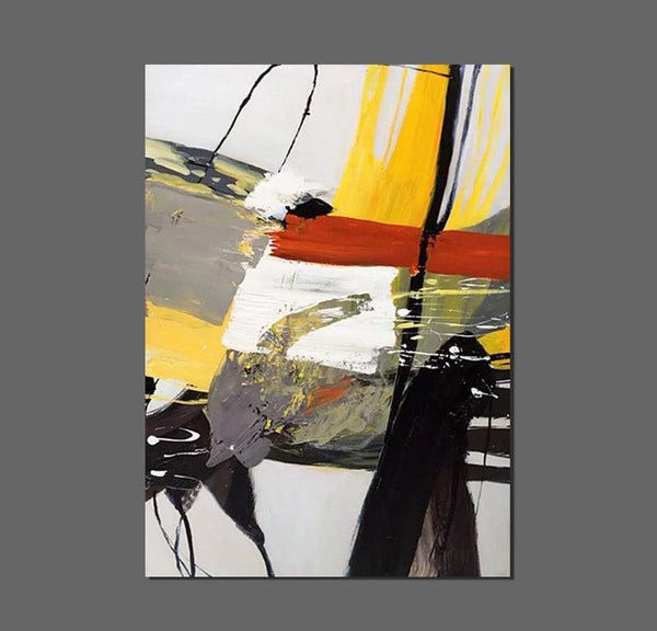 Extra Large Paintings for Living Room, Modern Abstract Art for Bedroom, Abstract Acrylic Wall Painting, Simple Painting Ideas, Hand Painted Wall Painting-artworkcanvas