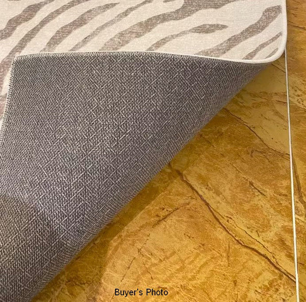 Stripe Area Rugs under Sofa, Modern Carpets for Office, Dining Room Floor Rugs, Mid Century Area Rugs for Living Room, Abstract Contemporary Rugs for Bedroom-artworkcanvas