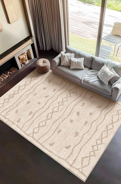 Contemporary Area Rugs for Dining Room, Modern Rugs for Living Room, Bohemian Modern Rug Ideas for Living Room-artworkcanvas