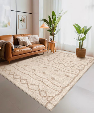 Contemporary Area Rugs for Dining Room, Modern Rugs for Living Room, Bohemian Modern Rug Ideas for Living Room-artworkcanvas