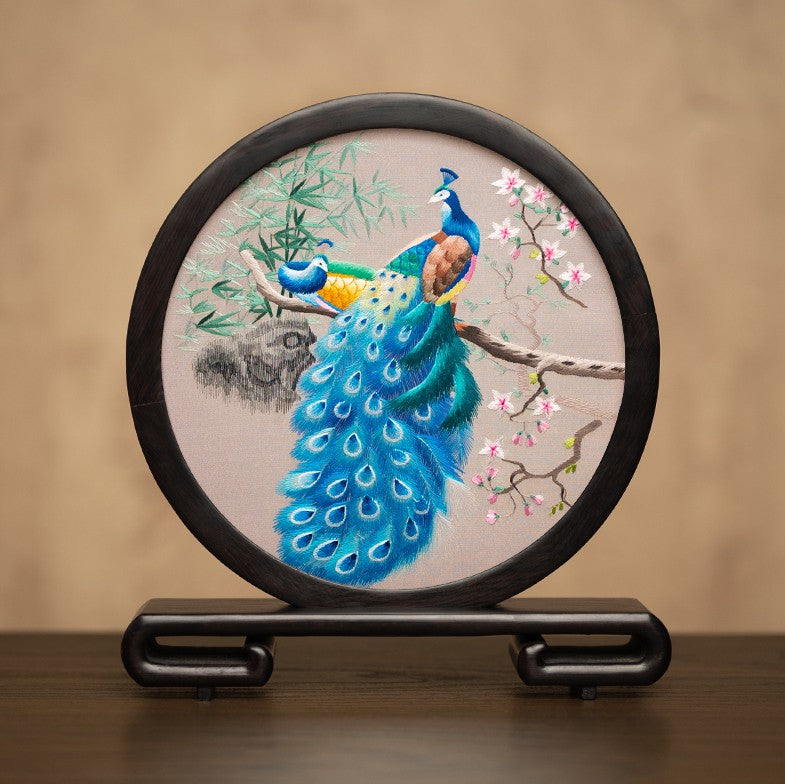 Traditional Chinese Suzhou Embroidery Ornament, Exclusive Business