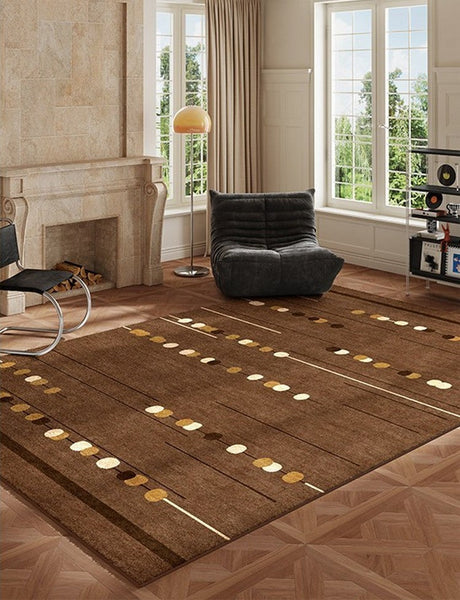 Living Room Modern Rug Ideas, Mid Century Modern Rugs for Bedroom, Large Contemporary Area Rugs for Dining Room-artworkcanvas