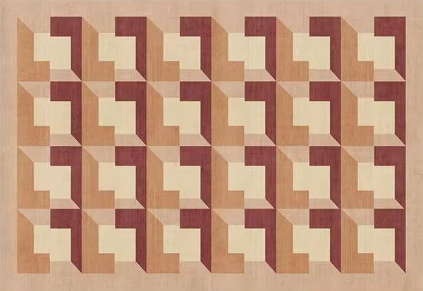 Modern Rugs for Dining Room, Large Modern Rugs for Living Room, Mid Century Modern Rugs for Bedroom, Abstract Geometric Modern Rugs-artworkcanvas