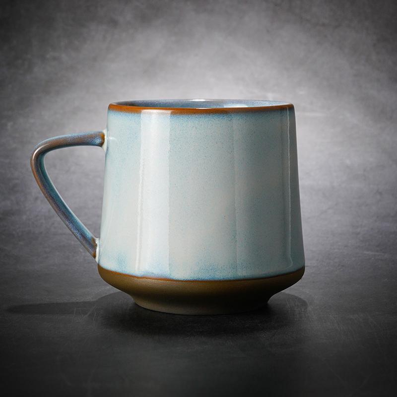 Large Pottery Coffee Cup, Ceramic Coffee Mug, Latte Coffee Cup, Large Tea Cup, Handmade Coffee Cup-artworkcanvas