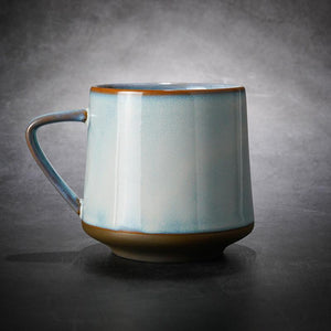 Large Pottery Coffee Cup, Ceramic Coffee Mug, Latte Coffee Cup, Large Tea Cup, Handmade Coffee Cup-artworkcanvas