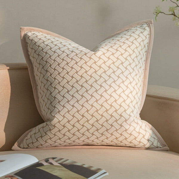 Modern Decorative Pillow Cover, Decorative Throw Pillows for Living Room, Decorative Pillow Arrangement Ideas for Couch, Modern Sofa Pillows-artworkcanvas