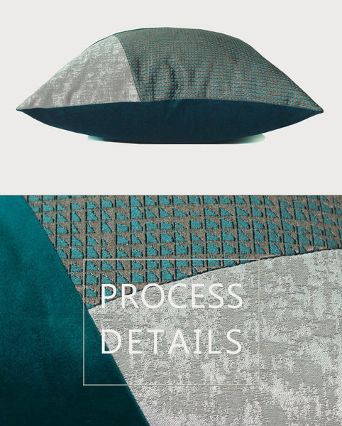 Decorative Throw Pillow for Couch, Green Modern Sofa Pillows, Modern Throw Pillows for Couch-artworkcanvas