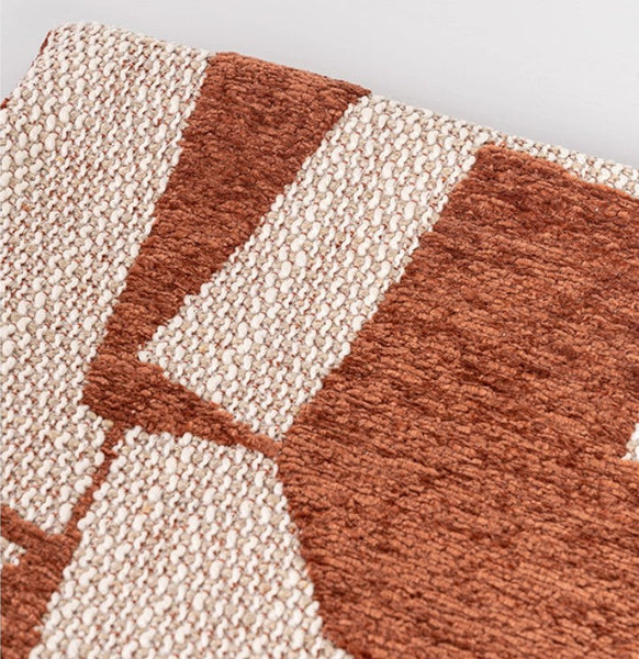 Contemporary Throw Pillow for Living Room, Modern Square Pillows, Large Abstract Throw Pillows for Couch, Modern Sofa Throw Pillows-artworkcanvas