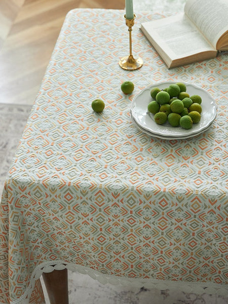 Modern Tablecloth for Home Decoration, Large Square Tablecloth for Round Table, Extra Large Rectangle Tablecloth for Dining Room Table-artworkcanvas