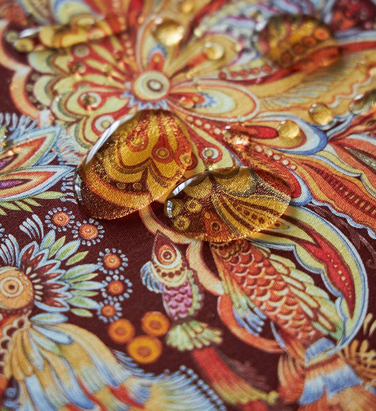 Flower Pattern Tablecloth, Square Tablecloth for Round Table, Large Cotton Rectangle Tablecloth for Home Decoration, Farmhouse Table Cloth Dining Room Table-artworkcanvas