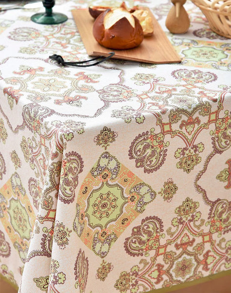 Large Rectangle Tablecloth for Dining Room Table, Rectangular Table Covers for Kitchen, Square Tablecloth for Coffee Table, Farmhouse Table Cloth, Wedding Tablecloth-artworkcanvas