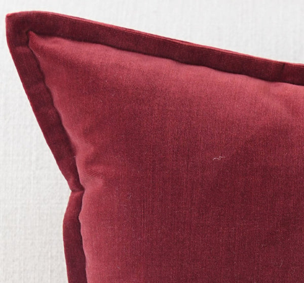 Decorative Pillows for Couch, Modern Sofa Pillows, Simple Modern Pillows, Red Modern Throw Pillows, Contemporary Throw Pillows-artworkcanvas