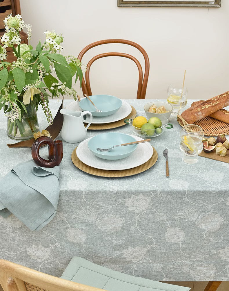 Large Rectangle Tablecloth for Dining Room Table, Country Farmhouse Ta ...