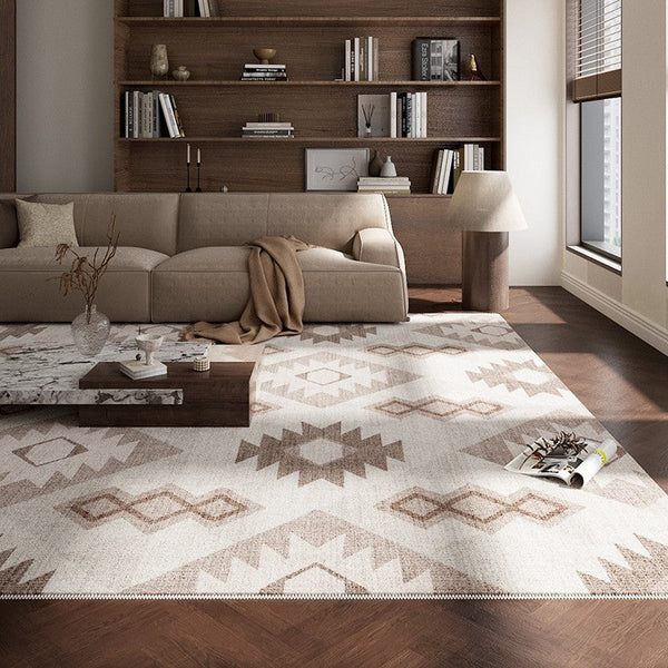 Large Modern Rugs for Living Room, Dining Room Geometric Modern Rugs, Bedroom Modern Rugs, Contemporary Modern Rugs under Coffee Table-artworkcanvas