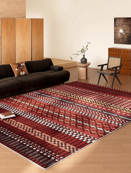 Contemporary Modern Rugs, Modern Rugs for Living Room, Colorful Floor Rugs for Dining Room, Boho Style Carpets Next to Bed