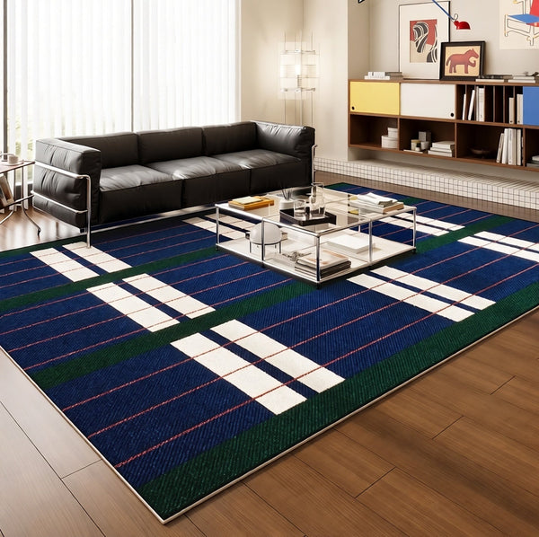Modern Carpets for Office, Blue Modern Rugs, Contemporary Modern Rugs Next to Bed, Geometric Modern Rugs under Dining Room Table (Copy)